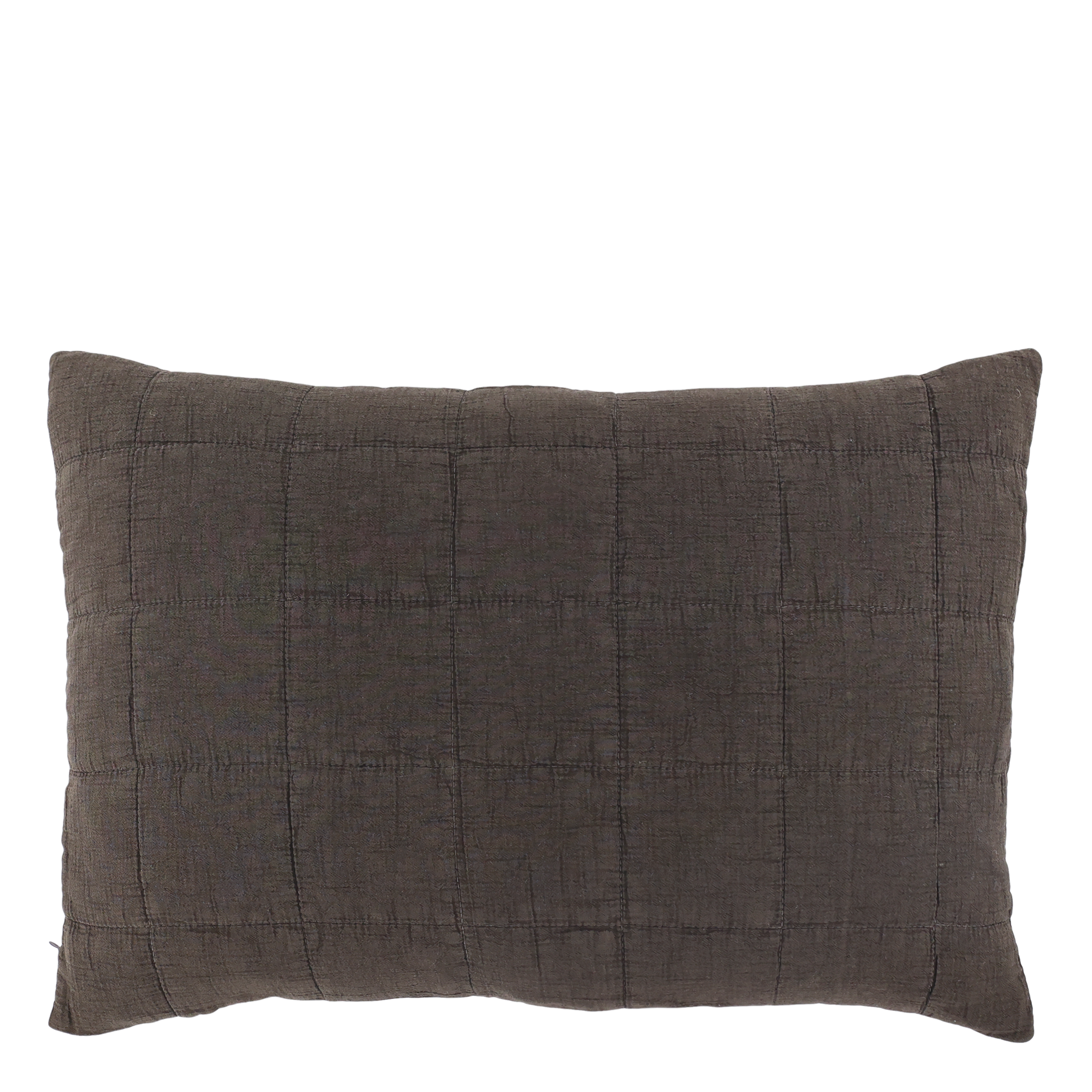 Kuddfodral Mörkbrun 2-pack